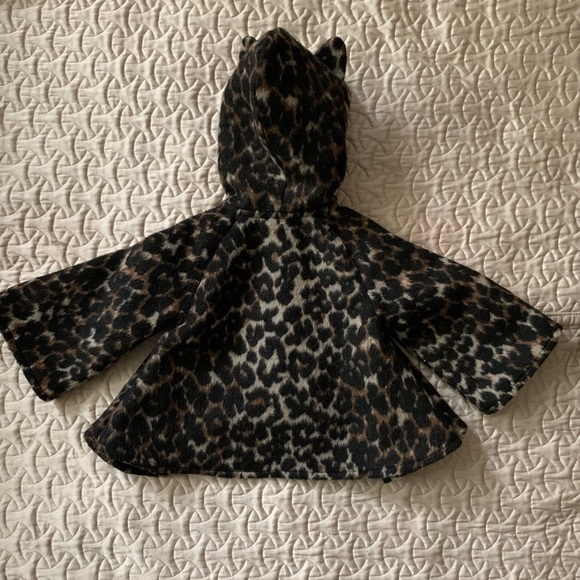 🤎🖤Adorable Leopard Pea coat - NWOT🖤🤎 - Picture 4 of 4